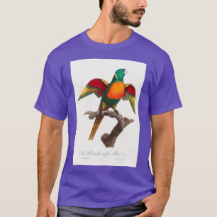 The BlueHeaded Parrot Pionus menstruus from Natura T-Shirt
