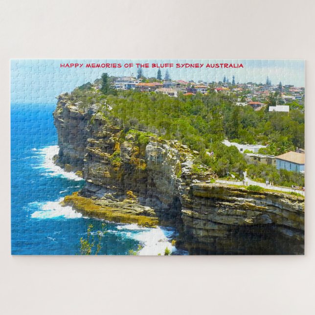 The Bluff Sydney Australia Jigsaw Puzzle (Horizontal)