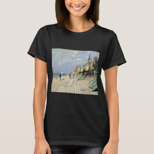 The Boardwalk at Trouville by Claude Monet T-Shirt