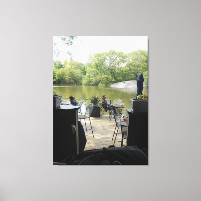 The Boat House Canvas Print (Front)