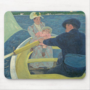 The Boating Party, 1893-94 (oil on canvas) Mouse Pad