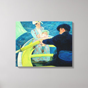The Boating Party by Mary Cassatt Canvas Print