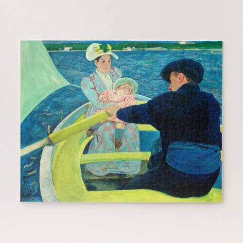 The Boating Party by Mary Cassatt Jigsaw Puzzle