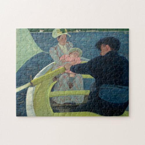 The Boating Party by Mary Cassatt Jigsaw Puzzle