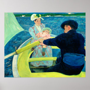 The Boating Party by Mary Cassatt Poster