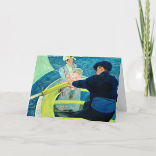 The Boating Party by Mary Cassatt Thank You Card