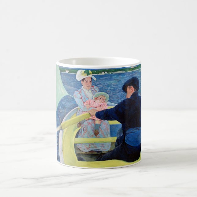The Boating Party, Mary Cassatt Coffee Mug (Center)