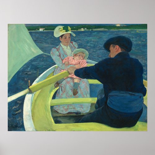 The Boating Party _ Mary Cassatt Fine Art Poster