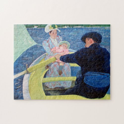 The Boating Party Mary Cassatt Jigsaw Puzzle