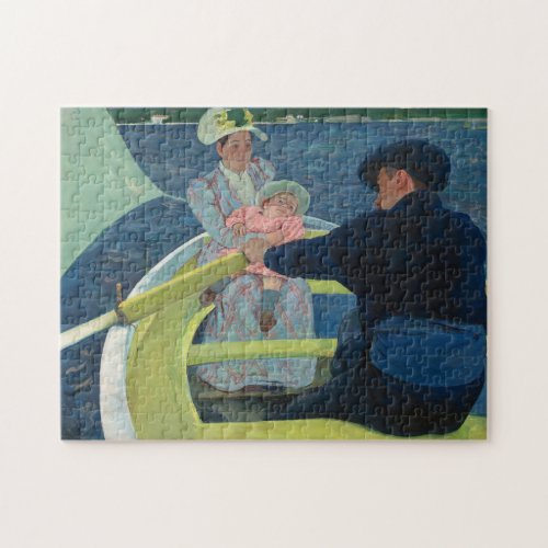 The Boating Party  Mary Cassatt Jigsaw Puzzle