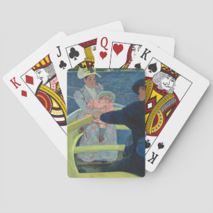 The Boating Party   Mary Cassatt Poker Cards