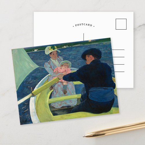 The Boating Party  Mary Cassatt Postcard