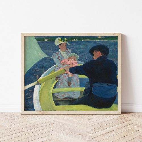 The Boating Party  Mary Cassatt Poster