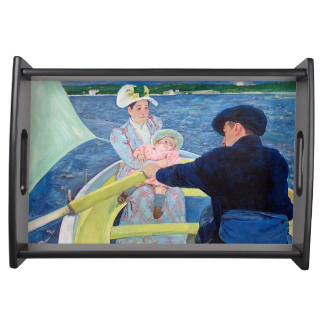 The Boating Party, Mary Cassatt Serving Tray (Front)