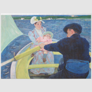 The Boating Party, Mary Cassatt Tissue Paper