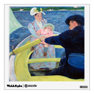 The Boating Party, Mary Cassatt Wall Decal