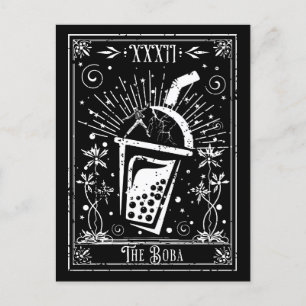 The Boba Tea Tarot Card