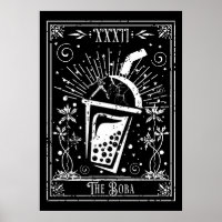 The Boba Tea Tarot Card