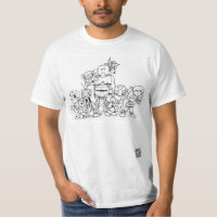 The Bobblehead Boys Group T-Shirt
