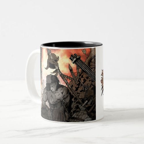 The Bobcat V1 design coffee mug