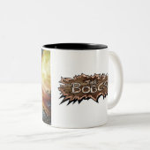 The Bobcat V2 design coffee mug (Front Right)