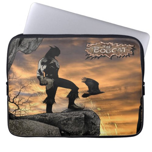 The Bobcat V3 design laptop sleeve