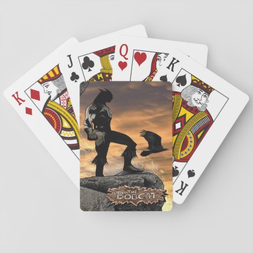 The Bobcat V3 design playing cards