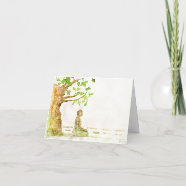 The Bodhi Tree Greetings Cards (Front)
