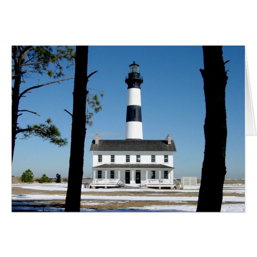 The Bodie Island Lighthouse 2 Cards (Front Horizontal)