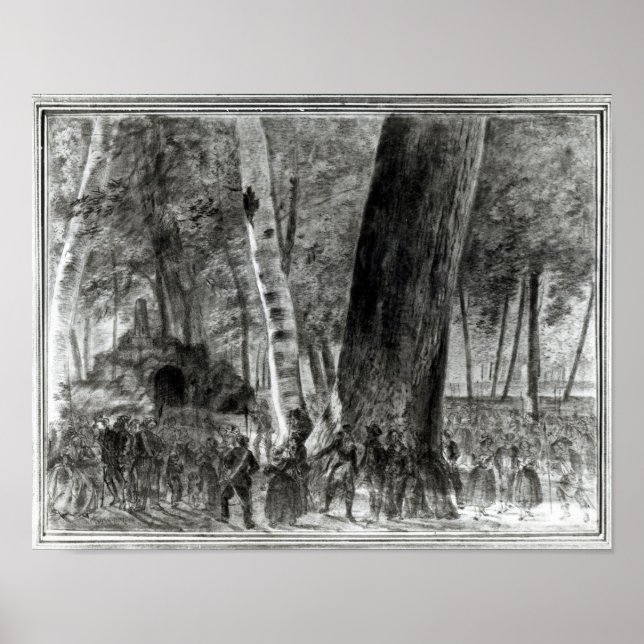 The Body of Jean Paul Marat Poster (Front)