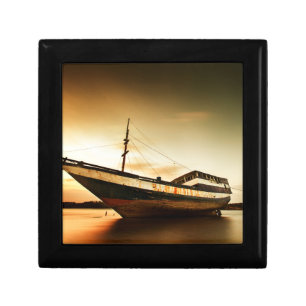 The Body Of Old Ship Bali, Indonesia Jewelry Box
