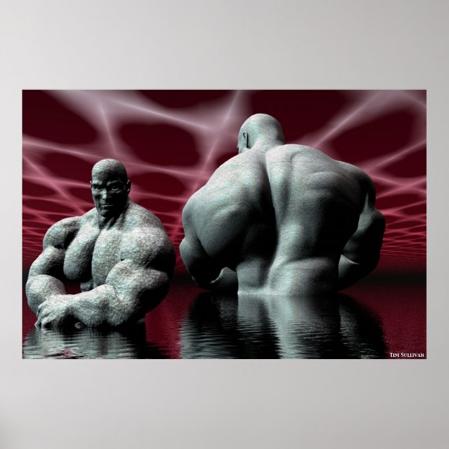 the bodybuilder poster (Front)