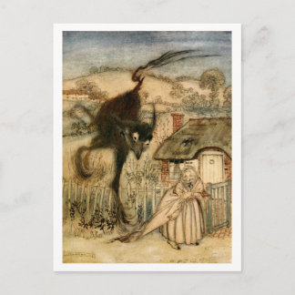 The Bogey-Beast Postcard