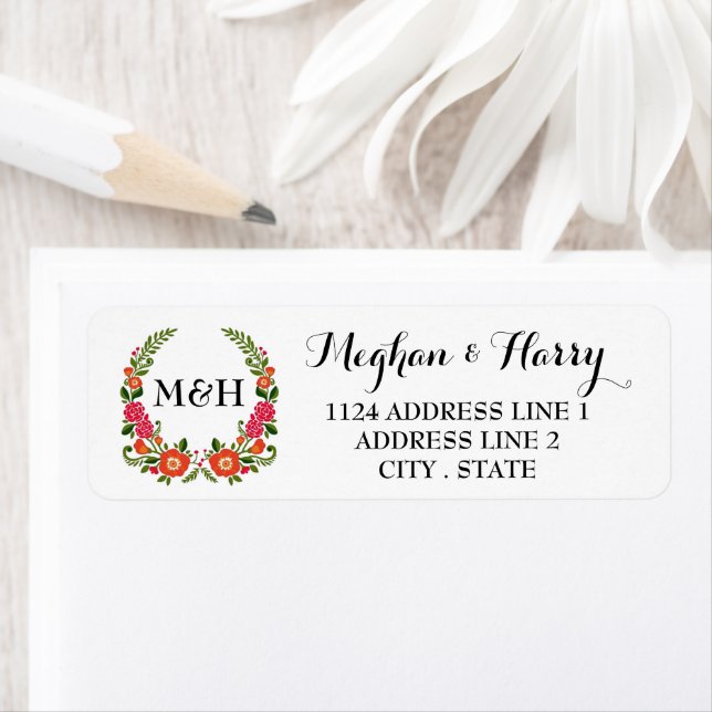 The Bohemian Summer Wedding Collection Label (Insitu)