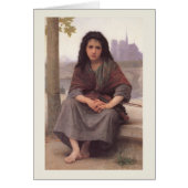 "The Bohemian" William-Adolphe Bouguereau Card (Front)
