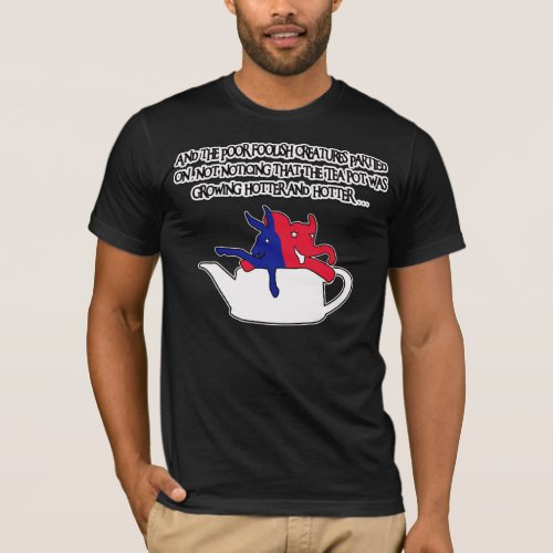 The Boiling Frogs and the Tea Party T_Shirt