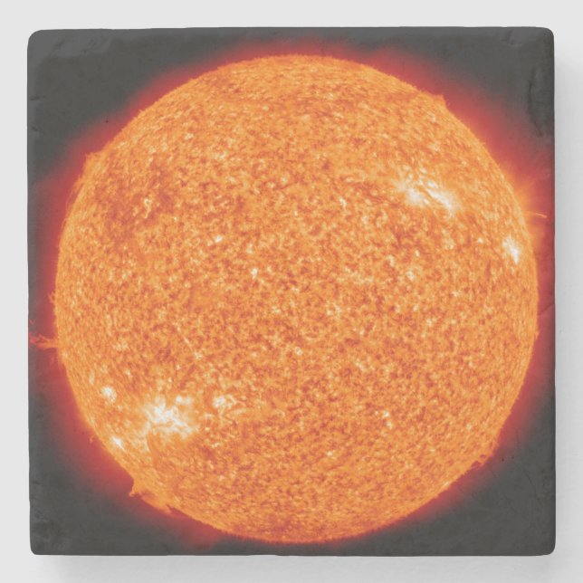 The Boiling Sun Stone Coaster (Front)