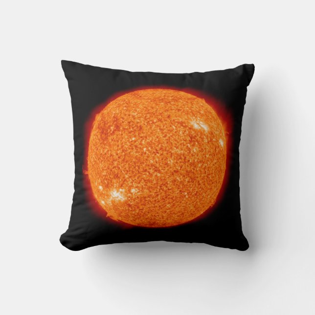 The Boiling Sun Throw Pillow (Front)