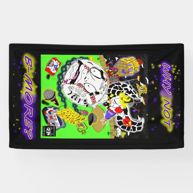 The Boisterous Baltimorean Banner (Horizontal)