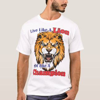 The Bold Aesthetic of a Roaring Lion T-Shirt