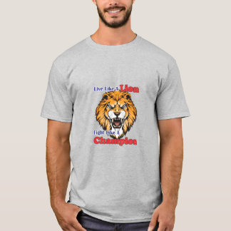The Bold Aesthetic of a Roaring Lion T-Shirt