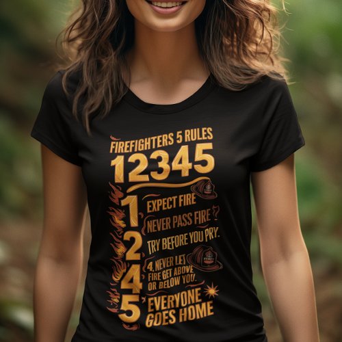 The Bold Firefighters Code T_Shirt