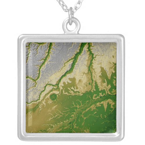 The Bolivian Amazon Silver Plated Necklace