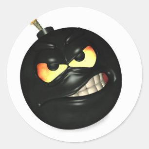 The Bomb Classic Round Sticker