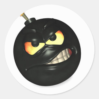 The Bomb Classic Round Sticker