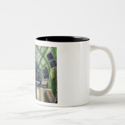 The Bombardiers View B_17 Two_Tone Coffee Mug