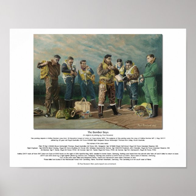 The Bomber Boys Poster (Front)