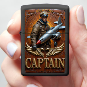 The Bomber Pilot's Golden Age Keepsake Zippo Lighter