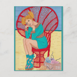 "The Bombshell" by Daedelys Postcard