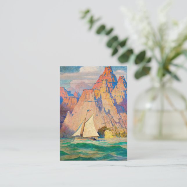 The Bonadventure by Newell Convers Wyeth Note Card (Standing Front)